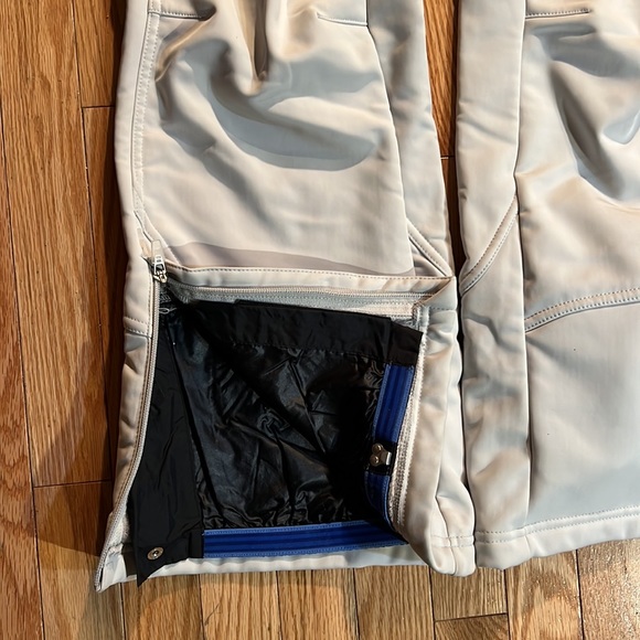 L.L. Bean off white snow pants size small - Picture 6 of 7